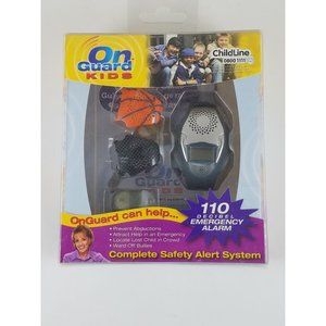 Rare Vintage On Gaurd Kids Childline 08001111 Safety Alert 110 Decibel Alarm